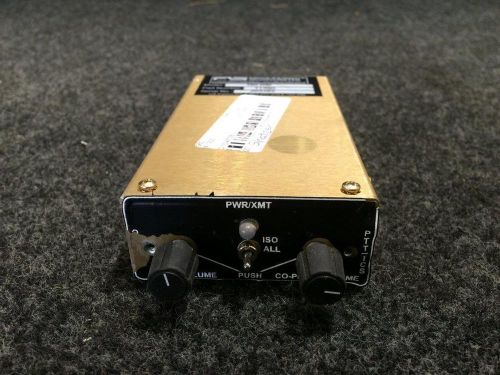 Ps engineering panel mounted intercom  p/n 11960  m/n pm1200  s/n j03782