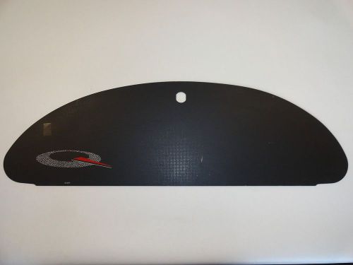 Powerquest black glove box door  22" x 7" p#51071 marine boat