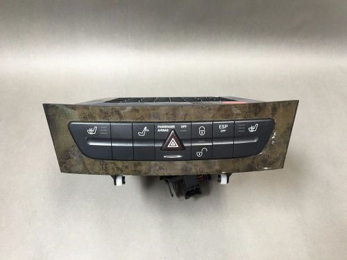 03-06 mercedes w211 e320 e500 e55 cd changer hazard light switch 2118100830