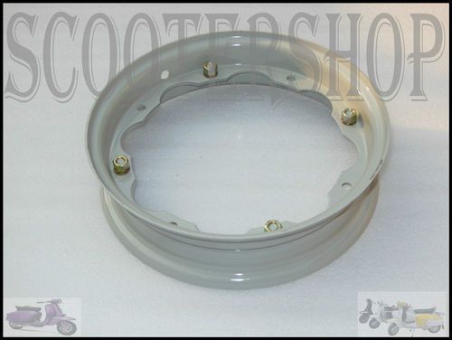 Lambretta brand new primed standard wheel rim  gp/li/sx/tv @ ves_lam