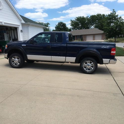 Color matching blue tonneau good condition 04-08 ford f-150