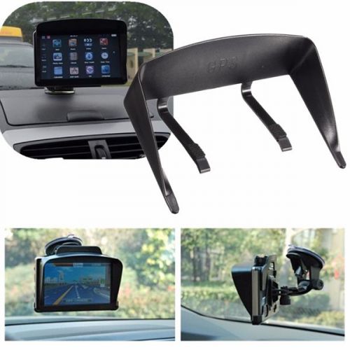 Blocking sunlight sunshade glare hood visor for 4.3/5 inch car gps navigation