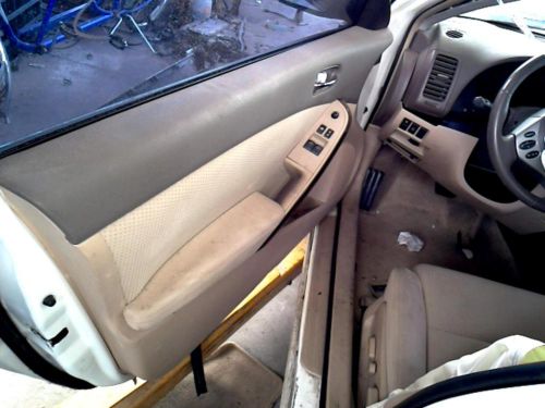 Nissan altima, front door switch, driver lock and window