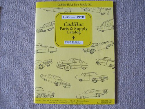 1949-1970 cadillac parts catalog