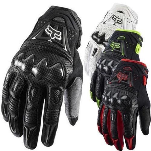 Fox bomber motocross motorcycle riding bike racing leather  gloves all size