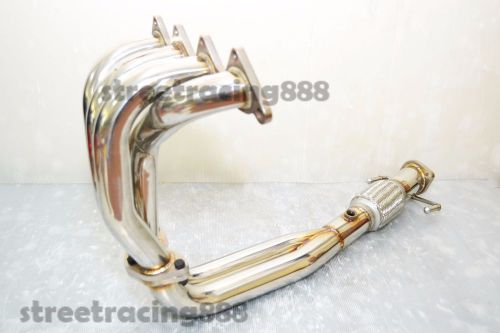 Exhaust extractor header 4-2-1 mitsubishi 4g91 4g92 4g93 mivec ca4a proton gti