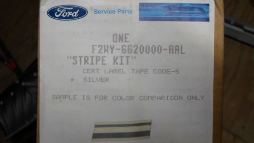 Nos 1992-1994 mercury cougar body side pin stripe kit silver f2wy-6620000-aal