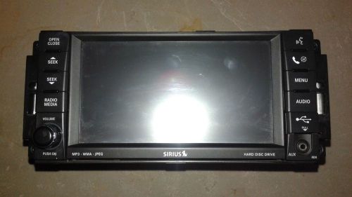 Dodge chrysler jeep ram touch screen radio stereo ntg4 ren p05064245al oem