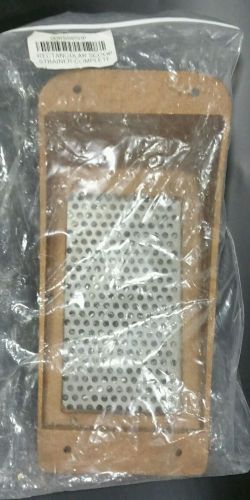 Buck-algonquin rectangular scoop strainers w/screen(bronze) complete 00rss650p