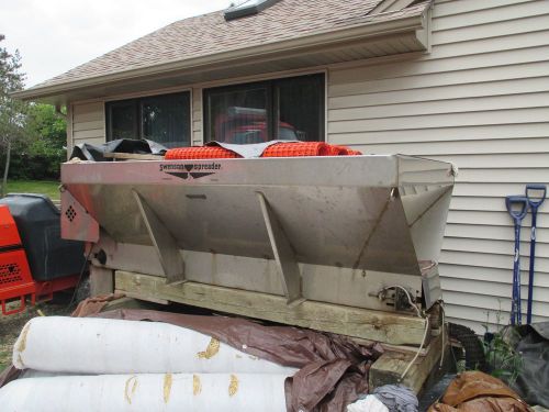 Swenson stainless 8 foot salt spreader