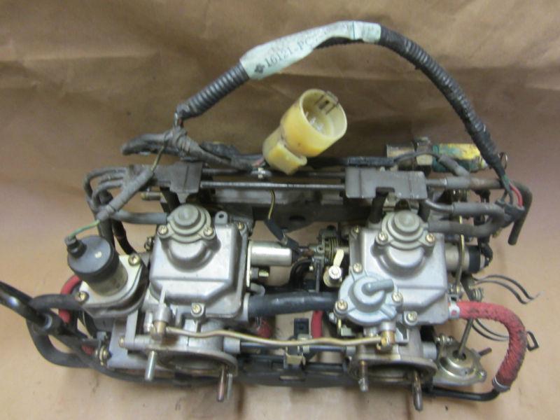USED PULL OFF 1984-1987 16100-PC7-L03 HONDA PRELUDE CARBURETOR ASSEMBLY, US $149.95, image 2