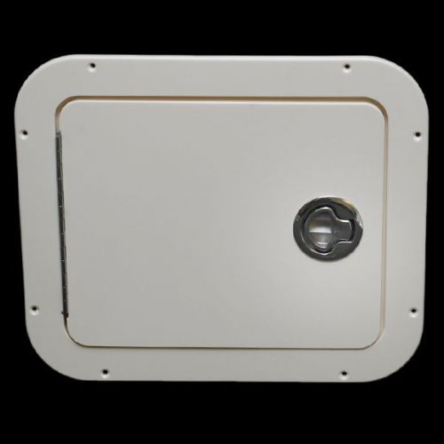 Tracker 136401 light beige 12 1/4 x 10 1/4 in boat sink door w/ storage box