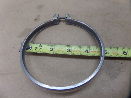 Aircraft rotating beacon grimes whelen lens clamp mount attach ring