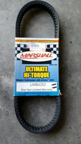 Marshall distributing ultimate hi torque drive belt umb4352 ski-doo mxz