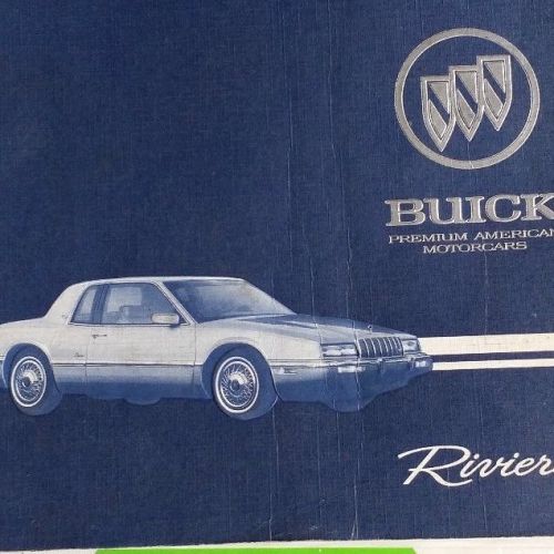 1993 buick riviera service repair manual