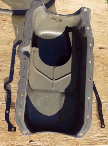 Omc - marine/boat used 4.3 engine oil pan &amp; stiffeners - 1992?