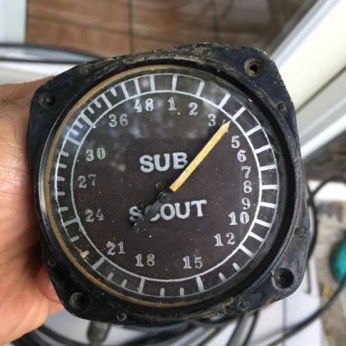 Sub scout - vintage wwii naval instrument