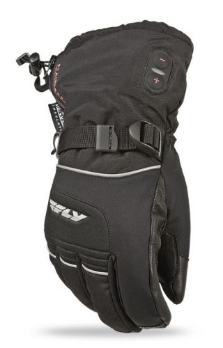 Fly racing adult snowmobile riding ignitor 2 battery heated gloves sizes xs-3xl