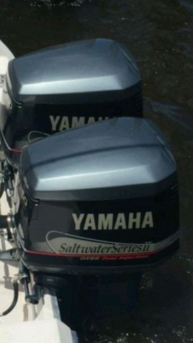 2000 yamaha 250 ox66 twin outboard pair low hours  250hp