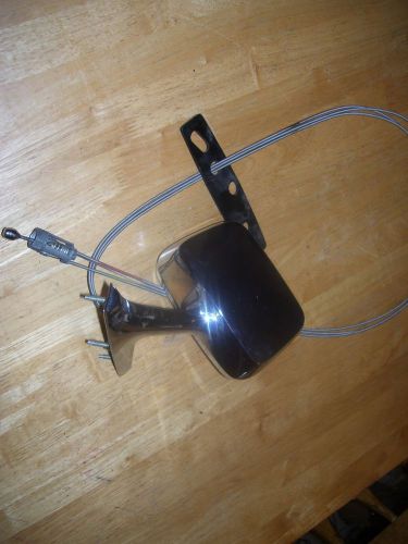 1dodge/plymouth driver side remote control outside mirror nos