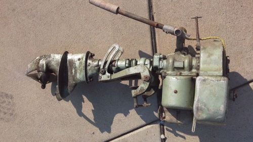 Antique outboard twin cylinder boat engine!  make an offer!!! vintage!!! k-50