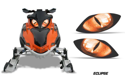 Amr racing arctic cat firecat sled snowmobile headlight stickers eye graphics eo