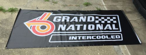 Huge 4&#039; x 9&#039; buick grand national intercooled banner turbo regal 6 logo emblem x