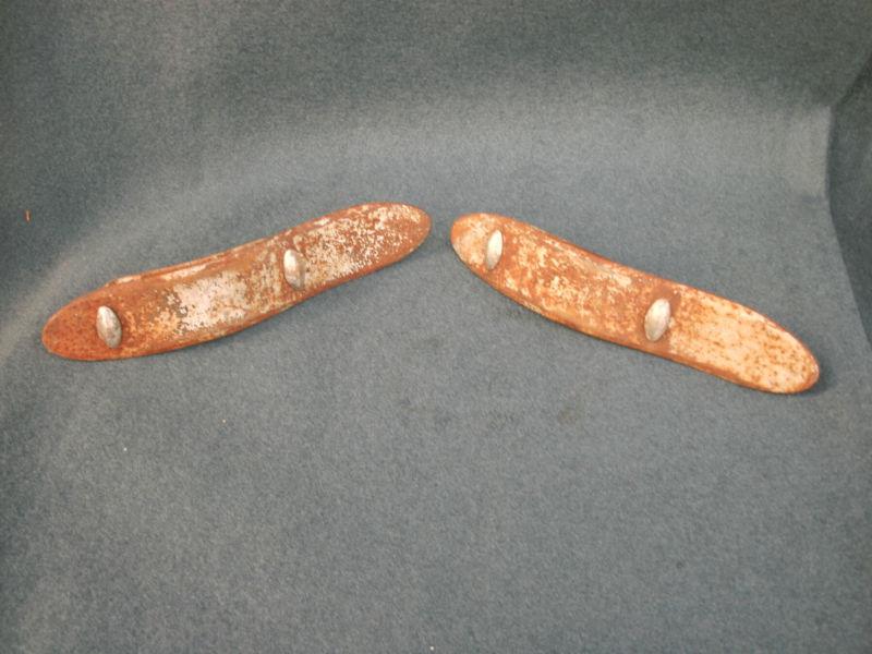 Dodge chevy olds pontiac ? car rear bumper mount brackets hot rod rat rod parts, US $30.00, image 2