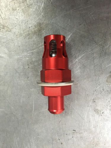 Fuel safe top plate vent sprint car midget