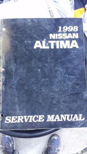 1998 nissan altima service repair shop manual factory oem book