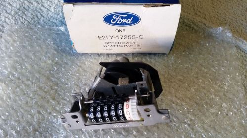 Nos ford e2ly-17255-g service speedometer assy 84-85 mark vii &amp; 84-90 town car