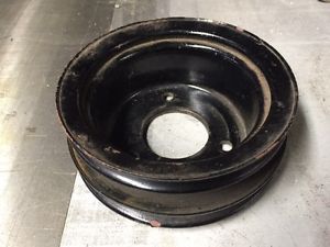 65\66 mustang lower crank pulley with smog pump 260,289 v8