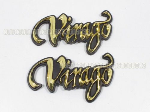 Tank emblem badge decal for yamaha virago xv 920 250 535 750 1000 1100 e13 33#7