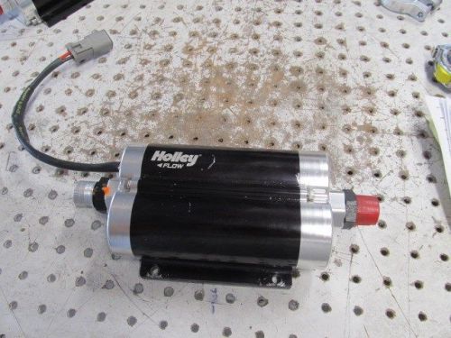 Nascar holley elec fuel pump p/n 12-873 with an-10 in / out 110gph