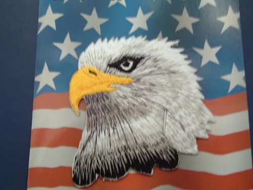 American bald eagle patch applique biker patch set of 2 nos