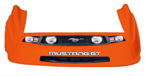 Five star race bodies 905-417-or md3 ford mustang dirt combo nose kit orange