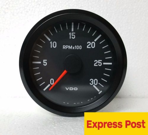 Vdo cockpit international tachometer 12v 80mm  3000 rpm 333035001