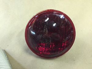 Antique vintage jeep military fire truck red stop sealed beam tail light 4414r