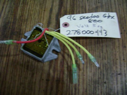 Seadoo 720 787 800 gsx gtx xp sp spx voltage regulator