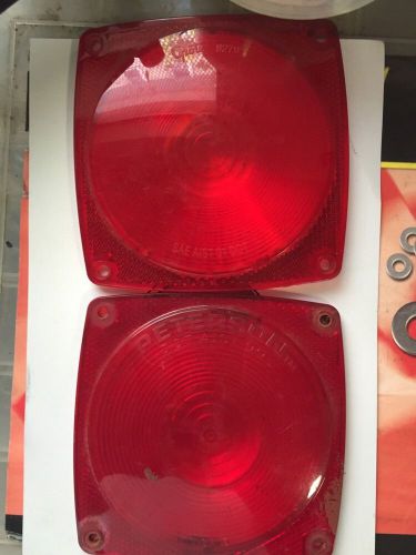 Peterson mfg. 440-15 red &amp; grotesque 9279 sae aist 01 dot replacement rear lens