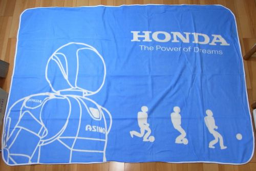 [goods] honda asimo big fleece blanket 3 japan robot not for sale free shipping