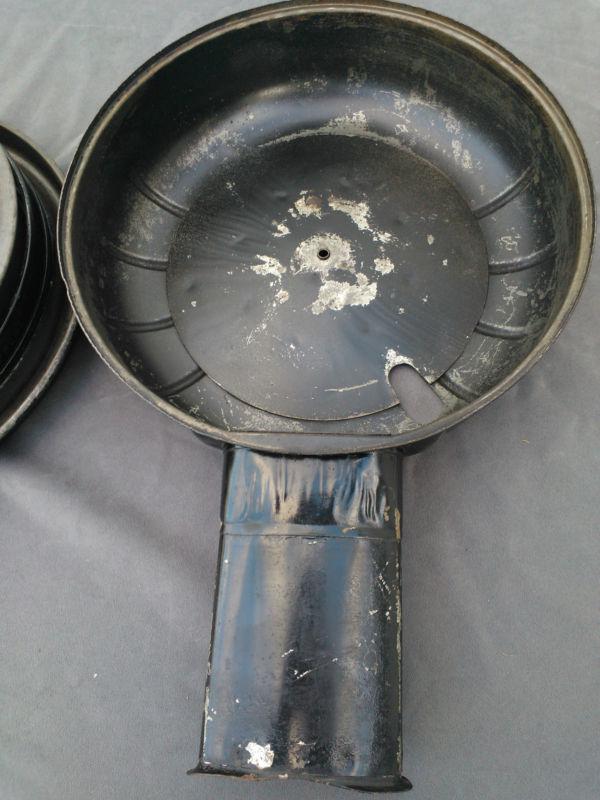 1957 Chevy Chevrolet Bel Air Oil Bath 4 barrel Air Cleaner California Emissions, US $199.99, image 4