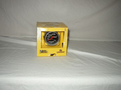 Auto meter 5431 pro-comp water temperature gauge 2 5/8" full sweep liquid filled