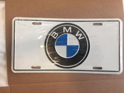 Bmw logo license plate