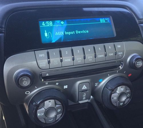 Faceplate radio control for 2010-2014 camaro from 2014 2ls