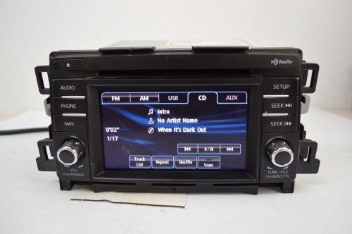 2013 2014 mazda cx-5 hd radio am fm cd navigation player tested y33#003