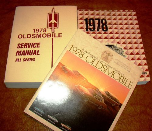 1978 78 olds service manual cutlass omega delta 88 toronado royale ninety-eight