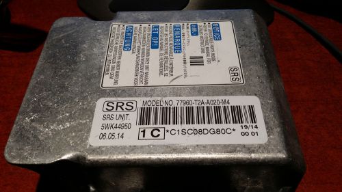 Honda accord  srs unit 77960-t2a-a020-m4  2014 accord airbag module oem