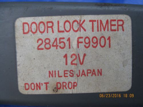 1990-1996 nissan 300zx door lock  timer module 28451 f9901