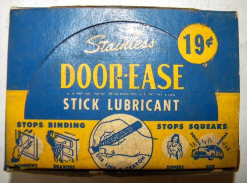 Door-ease stainless stick lubricant shop size display 6 sticks table top